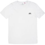 Alpha Industries - Basis Klein Logo - T-shirt - Zwart - 100% Katoen