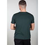 T-Shirt mit Label-Print