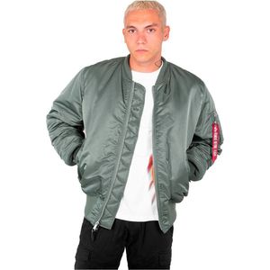 Alpha Industries - Heren Jassen - Grijs - Nylon