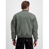 Alpha Industries, Heren, Jassen, Groen, Maat: M Nylon,
