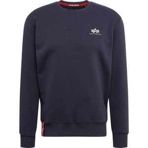 Alpha Industries - Basic Small Logo - Sweatshirt - Zwart - Katoen