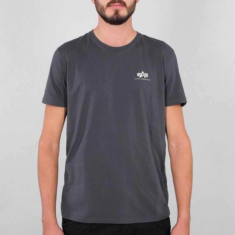 Alpha Industries Rundhalsshirt »BASIC T SMALL LOGO«