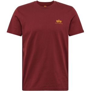 Alpha Industries - Klein Logo - T-shirt - Zwart - 100% Katoen