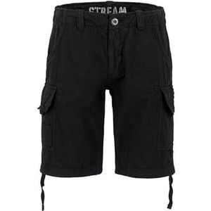 Alpha Industries Stream Korte Herenbroek Black