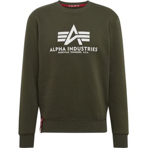 Alpha Industries Basic Sweatshirt voor heren Dark Olive