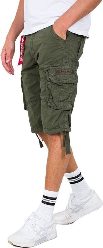 Alpha Industries - Jet Cargo Shorts - Broek - Jet - Katoen