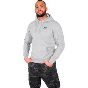 Alpha Industries - Basic Hoodie - Blauw - Katoen/Polyester