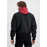 ALPHA INDUSTRIES - MA-1 D-Tec Bomberjack - Zwart - 100% Nylon