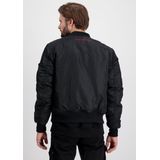 ALPHA INDUSTRIES - MA-1 D-Tec Bomberjack - Zwart - 100% Nylon