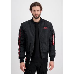 ALPHA INDUSTRIES - MA-1 D-Tec Bomberjack - Zwart - 100% Nylon