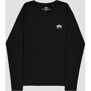 Alpha Industries - Basic Small Logo - T-shirt - Zwart - 100% Katoen