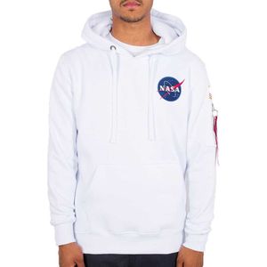 STS-92 - Hoody - Grijs - Katoen Molton - Geborduurde Patches