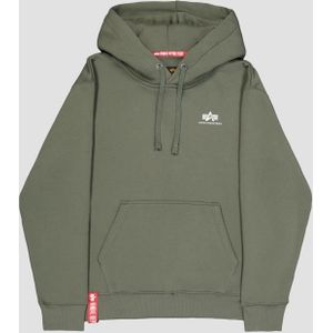 Alpha Industries - Basic Hoodie - Hoodie - Zwart - Katoen