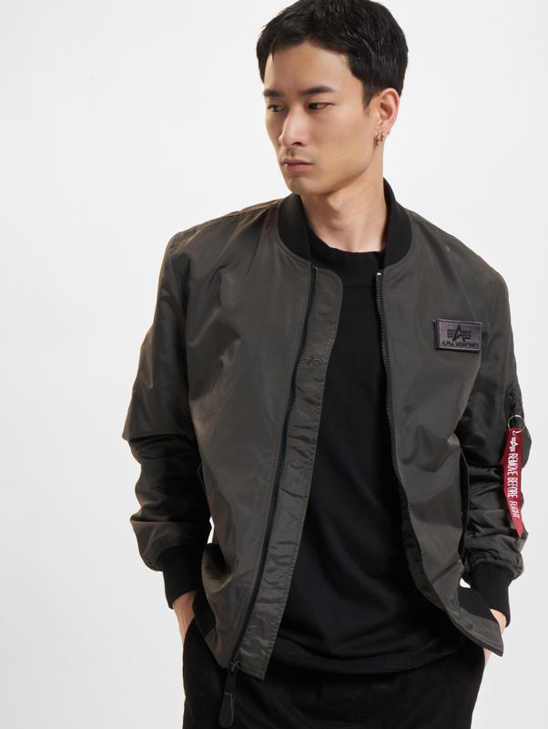 Alpha Industries MA 1 TTC Jacke Greyblack