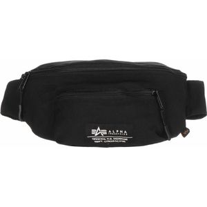 Alpha Industries Grote Taille Tas Unisex Fanny Pack Black