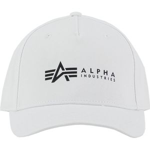 Alpha Industries Alpha Cap voor heren, Wit