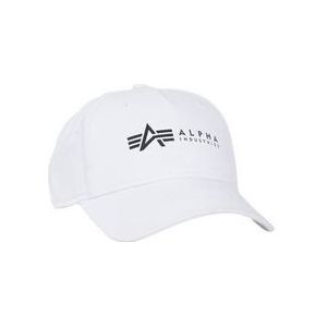 Alpha Industries Cap Unisex Basecap White