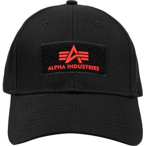 Alpha Industries Cap VLC II Baseball voor heren Black/Red