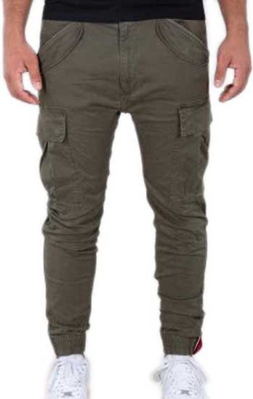 Alpha Industries - Vlieger - Broek - Groen - Katoen