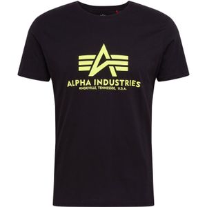 Alpha Industries - Basic Neon Print - T-shirt - Katoen - Korte Mouwen