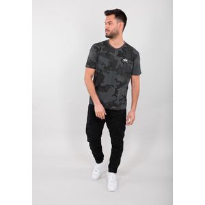 T-Shirt mit Label-Print