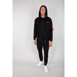 Alpha Industries Kapuzensweatjacke "Back Print Zip Hoody"