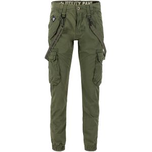 Alpha Industries - Utility Pant - Cargobroek - Katoen - Groen