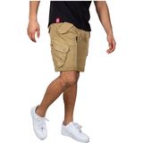 Alpha Industries - Combat Short - Cargobroek - Zwart - Katoen/Elastaan