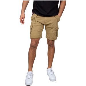 Alpha Industries - Combat Short - Cargobroek - Zwart - Katoen/Elastaan