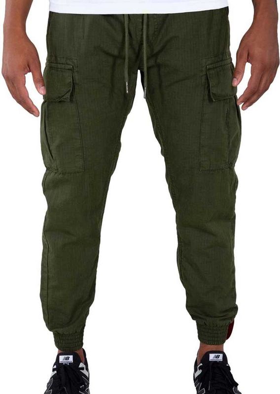 Cargobroek - Effen - Katoen - Tapered Pasvorm