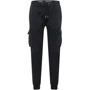 Alpha Industries - Cotton Twill Jogger - Broek - Katoen - Donkerblauw