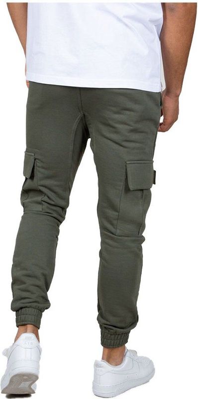 Alpha Industries - Terry Pants - Cargobroek - Katoen - Zwart