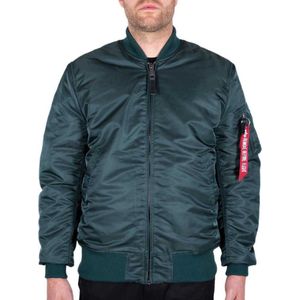 ALPHA INDUSTRIES - MA-1 VF 59 Long Bomber Jas - Groen - 100% Nylon