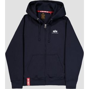 Alpha Industries - Basic Zip Hoody - Vest - Rep Blue - Katoen
