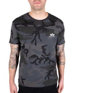 Alpha Industries - Backprint Camo - T-shirt - Camo - 100% Katoen