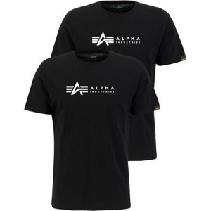 Alpha Industries Label 2 Pack T-Shirt