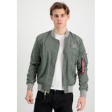 Alpha Industries - MA-1 TTC Two Tone Contrast - Bomberjack - Vintage Green/Silver - 100% Nylon