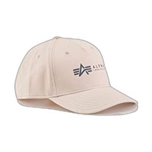 ALPHA INDUSTRIES Alpha Cap Baret voor heren (1 stuk), Wit (Jet Stream White)