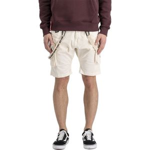 Alpha Industries - Utility Short JET Stream - Korte Broeken - Wit