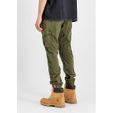 Alpha Industries - Cargobroek - Groen - Katoen en Elastaan