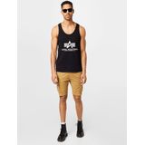 Alpha Industries - Cotton Twill Jogger Short - Groen - Katoen/Elastaan
