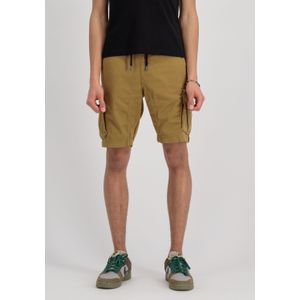Alpha Industries - Cotton Twill Jogger Short - Groen - Katoen/Elastaan