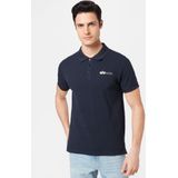 Alpha Industries - Poloshirt - Groen - Katoen - Labelprint