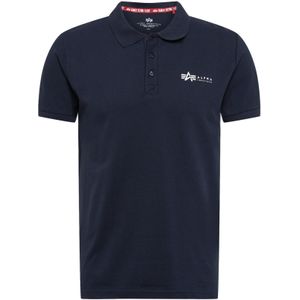 Alpha Industries - Basic Small Logo Polo - Poloshirt - Groen - Katoen