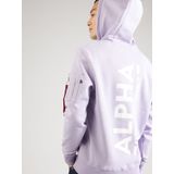 Alpha Industries - Back Print Hoodie - Zwart - Katoen/Polyester