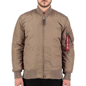 ALPHA INDUSTRIES - MA-1 VF 59 Long Bomber Jas - Groen - 100% Nylon