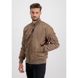 ALPHA INDUSTRIES - MA-1 VF 59 Long Bomber Jas - Groen - 100% Nylon