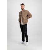 ALPHA INDUSTRIES - MA-1 VF 59 Long Bomber Jas - Groen - 100% Nylon
