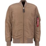 ALPHA INDUSTRIES - MA-1 VF 59 Long Bomber Jas - Groen - 100% Nylon