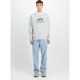 Basic - Sweater - Grijs - Katoen/Polyester